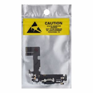 Зарядный flex USB IPHONE 13 черный (pulled)