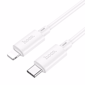 Кабель USB C to Lightning Hoco PD 2,4A 20W 1 м X88 белый