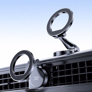 Automobilinis laikiklis ant prietaisų skydelio BLUE STAR Easy View suderinamas su MagSafe - juodas