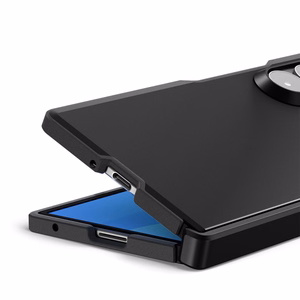 Spigen Tough Armor Pro MagFit MagSafe dėklas, skirtas „Samsung Galaxy Z Fold 8 Ultra“ – juodas