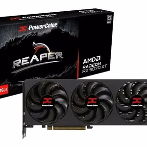 Graphics card. PowerColor Reaper RX9070 XT 16G-A
