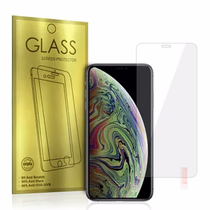 Закалённое стекло Gold для Iphone XS Max