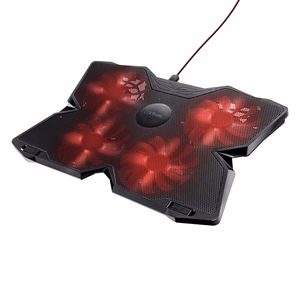 Trust GXT 278 nešiojamo kompiuterio aušinimo kilimėlis 43.9 cm (17.3") juodas