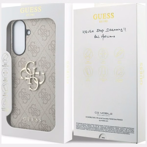 GUESS чехол для Samsung Galaxy A37 GUHCSA374GMGPI (4G PU Big Logo) розовый