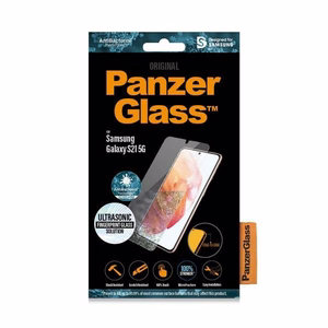 PanzerGlass E2E Microfracture антибактериальное стекло для Samsung Galaxy S21 - с черной рамкой