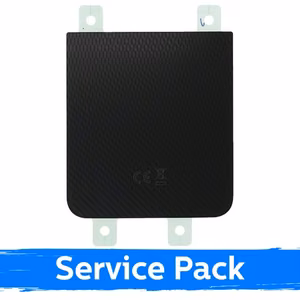Galinis dangtelis suderinamas su Samsung F741 Z Flip6 / Crafted juoda / (Service Pack)