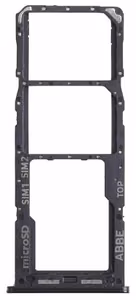 Лоток SIM-карты Samsung A225 A22 4G 2021 чёрный Оригинал (сервисный пак)