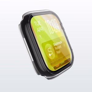 Защитное стекло AmazingThing Radix с чехлом для Apple Watch Series 11 46 мм — прозрачный