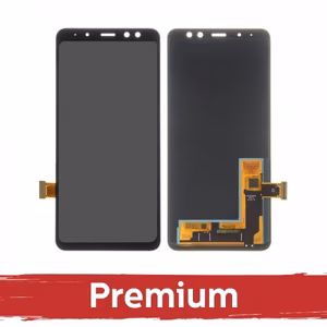 LCD дисплей для Samsung A530 A8 2018 чёрный OEM