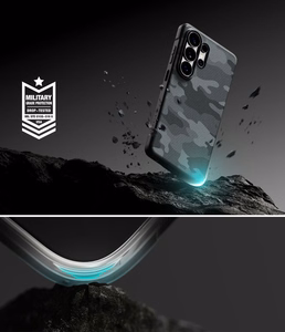 Ringke Onyx MagSafe чехол для Samsung Galaxy S26 Ultra чёрный серый