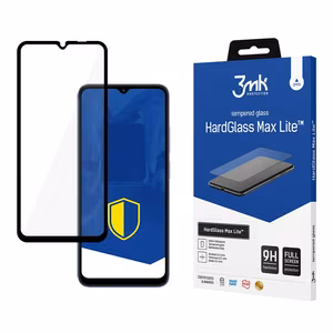 3mk HardGlass Max Lite 9H grūdintas apsauginis ekrano stiklas, skirtas Xiaomi Redmi 12C