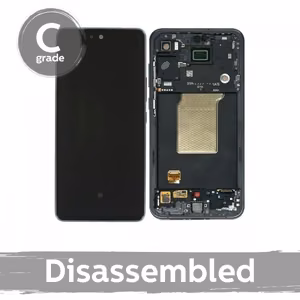 LCD Display Compatible With Samsung A556 A55 5G with Frame / Navy / (8/10 Used)