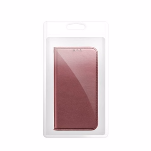 Telefono dėklas Smart Magnetic Xiaomi Redmi 13 4G / Redmi 13 5G / Poco M6 4G raudonas