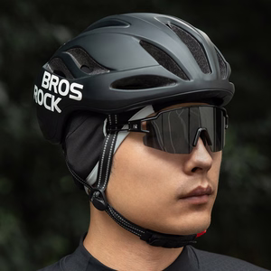 Rockbros M016 žieminė neperpučiama dviračių kepurė, dydis 54-61 cm - juoda