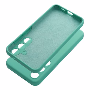 Silikoninis 2mm dėklas telefonui REALME GT 7 PRO mėtų spalvos