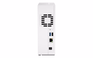 QNAP TS-133 NAS ir duomenų saugojimo serveris Tower Cortex-A55 2 GB DDR4 0 TB QNAP Turbo System Balta
