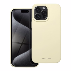 ROAR чехол CLOUD SKIN для IPHONE 15 Pro Max светло-жёлтый