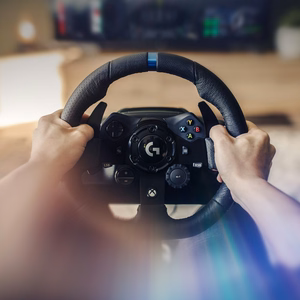 Logitech G923 Lenktynių Vairas ir Pedalai Xbox
