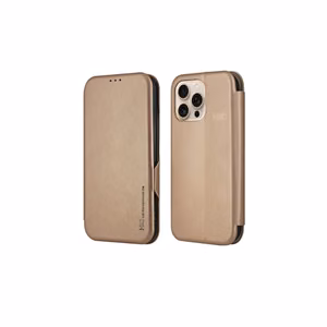 Dėklas HDD Classic Wallet Case Apple iPhone 13/14 auksinis