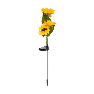 Rebel decorative solar garden light, sunflower