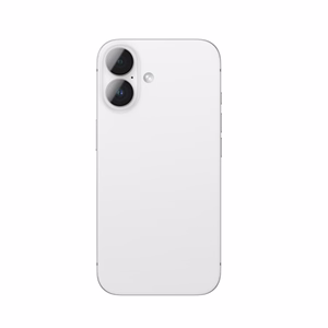 AmazingThing AR aliuminio 2 objektyvų stiklas su objektyvo rėmeliu iPhone 16 / 16 Plus - juodas