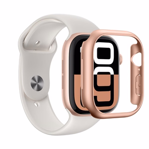 AmazingThing Minimal чехол для Apple Watch 46 мм – розовое золото