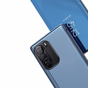 Clear View Case чехол для Xiaomi Redmi K40 Pro+ / K40 Pro / K40 / Poco F3 розовый