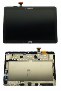 LCD ekranas Samsung P600/P605 Note 10.1 2014 su lietimo ekranu juodas originalus (paslaugų paketas)