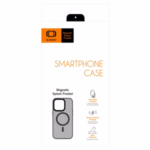 Tel Protect Magnetinis Splash Matinis dėklas telefonui iPhone 15 Plus juodas