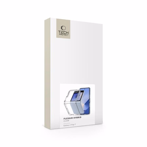 Чехол Tech-Protect FlexAir Hybrid для Samsung Galaxy Z Flip 7 - прозрачный