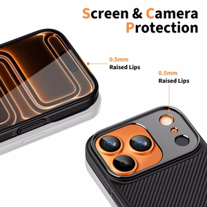 Tech-Protect Kevlar Aramid MagSafe dėklas iPhone 17 Pro juodas