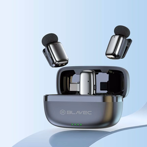 Blavec Lavalier микрофоны x 2 MK-03 ClipGo Type C (LMMK03-S) серебряный