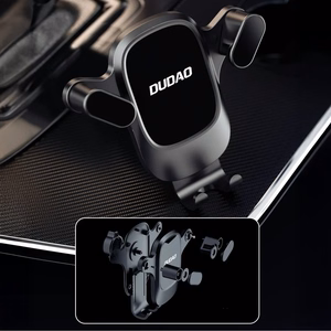 Dudao F5PRO+ автомобильный держатель с присоской - черный