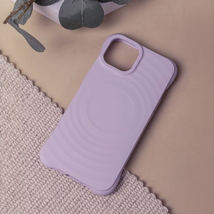 Circle Mag dėklas telefonui iPhone 15 Pro 6,1" šviesiai violetinė