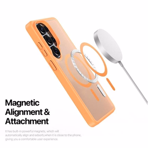 Чехол Dux Ducis Yind MagSafe для Samsung S948 S26 Ultra оранжевый