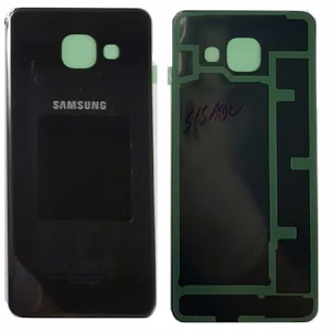 Galinis dangtelis Samsung A310 A3 2016 juodas originalus (service pack)