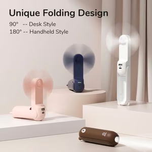 JisuLife Handheld Fan 8 White