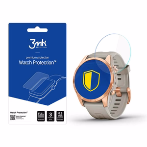Garmin Fenix ​​7S Pro Solar - 3mk Laikrodžio apsauga™ v. FlexibleGlass Lite