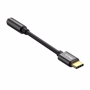 Audio dapter Baseus L54 iš Type-C to 3.5mm black CATL54-01