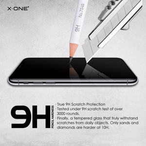 Grūdintas Stiklas X-ONE 3D - Samsung Galaxy NOTE 20 ULTRA (kraštų klijavimas + skylė) juodas