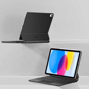 Чехол Tech-Protect Smartcase Magnetic с клавиатурой для iPad 10.9” 2022 / iPad 11” 2025 - чёрный