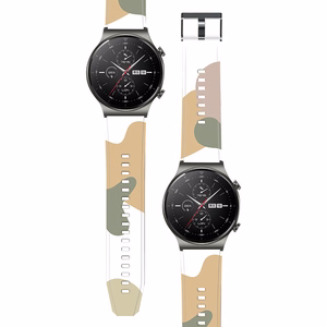 Dirželis Moro Huawei Watch GT2 Pro silikoninis dirželis apyrankė - raštas 7