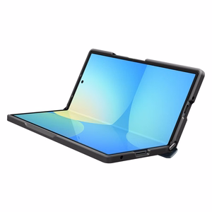 Spigen Slim Armor Pro MagSafe dėklas, skirtas „Samsung Galaxy Z Fold 8 Ultra“ – tamsiai pilkas
