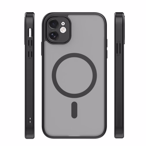Mag Matt dėklas iPhone 11 juodas