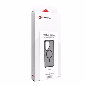 Чехол для Samsung S26 Ultra Forcell F-Protect BumperX Premium совместимый с MagSafe черный