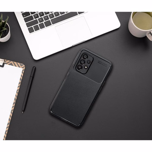 Чехол для Samsung A05 Carbon Premium чёрный