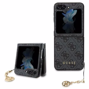 Dėklas telefonui Samsung Galaxy Z Flip 5 (4G Charms Collection) – pilkas
