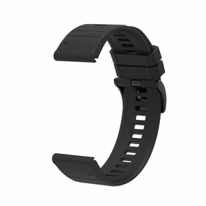 Silikoninis dirželis Garmin Fenix 3 / 5X / 6X / 7X Pro - juoda