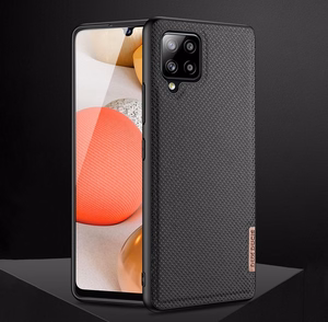 Dux Ducis Fino чехол покрытый нейлоновым материалом для Samsung Galaxy A42 5G зелёный