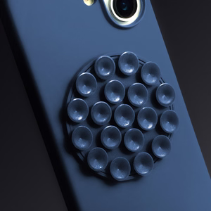 Silikoninis Stick dėklas for iPhone 16 Pro 6,3" mėlynas
